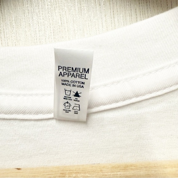 NWOT Dixxon Men's Sturgis Ride Fast White Tee Shirt, Size 3X - Picture 4 of 5